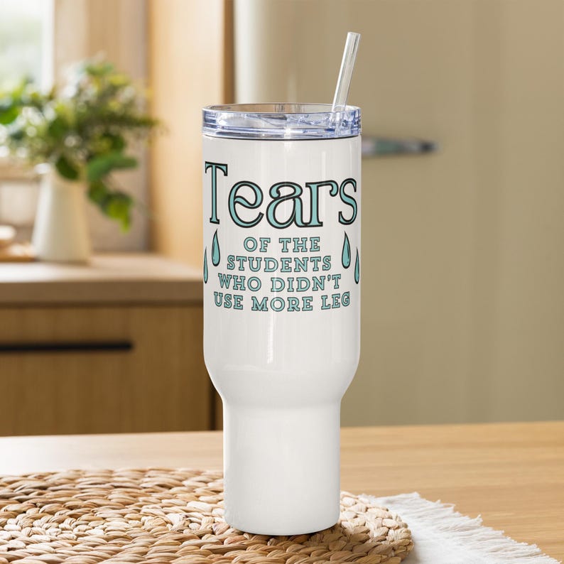 Student Tears Travel Mug, Horse Lover Gift, Horse Rider Gift, Horse Owner Gift, Equestrian, Horse Mug, Horseback Riding, Horse Trainer