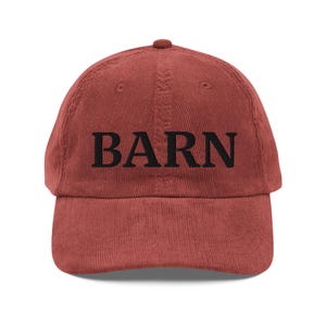 Barn Girl Corduroy Hat, Horse Lover Gift, Horse Rider Gift, Horse Owner Gift, Equestrian, Horse Hat, Horseback Riding, Horse Lover, Cap, Hat