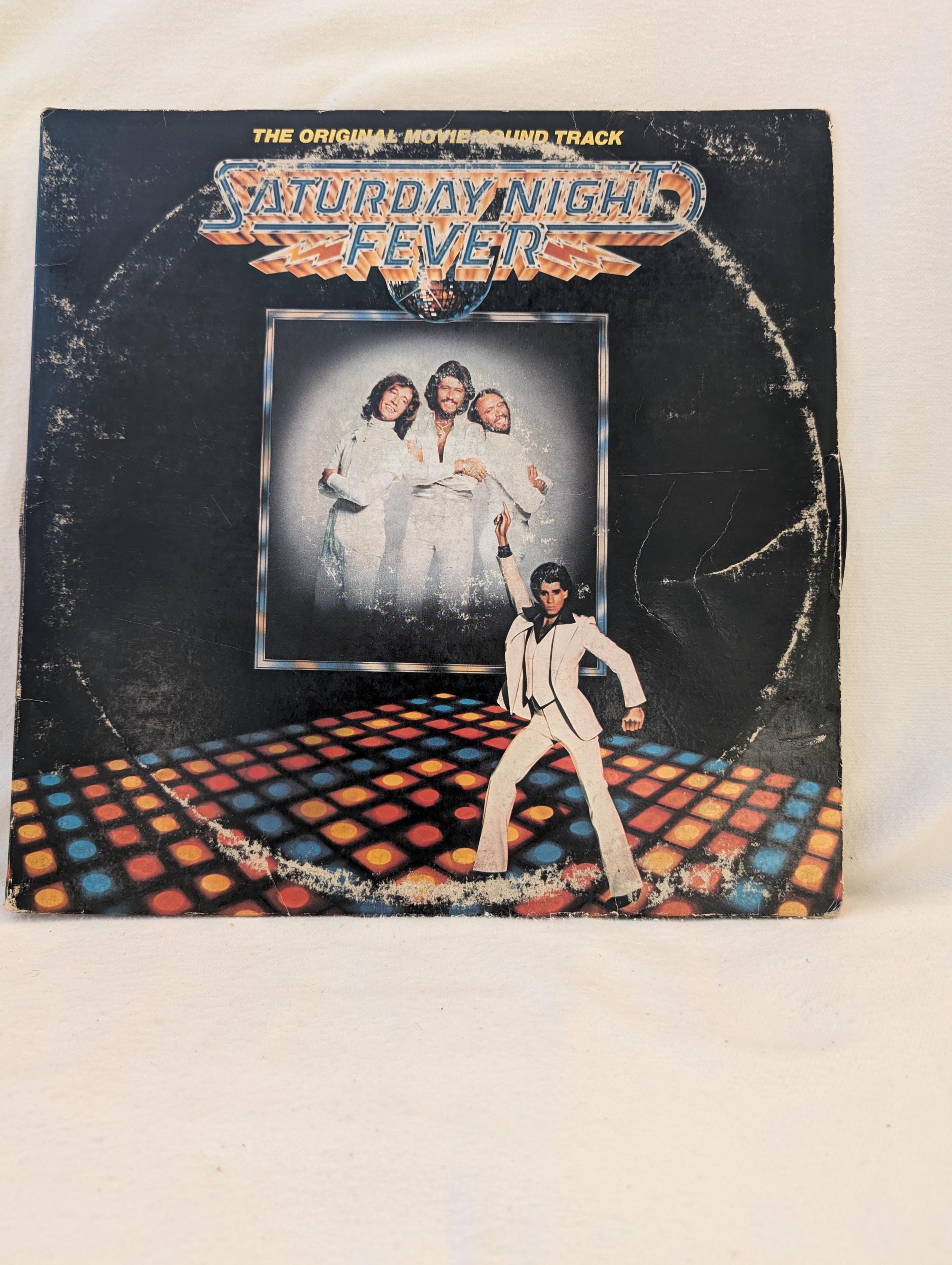 Saturday night fever soundtrack bee gees vinyl record album - Etsy
