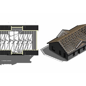 Detailed 3D and axonometric visuals help you understand the internal organization and spatial feeling of the house at a glance.