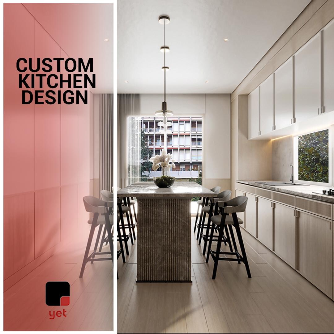 Kitchen Design Service | 3D Rendering & Layout Customization | Digital ...