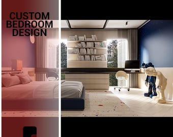 Bedroom Design Service | 3D Rendering & Layout Customization | Digital Interior Planning for Remodel Projects