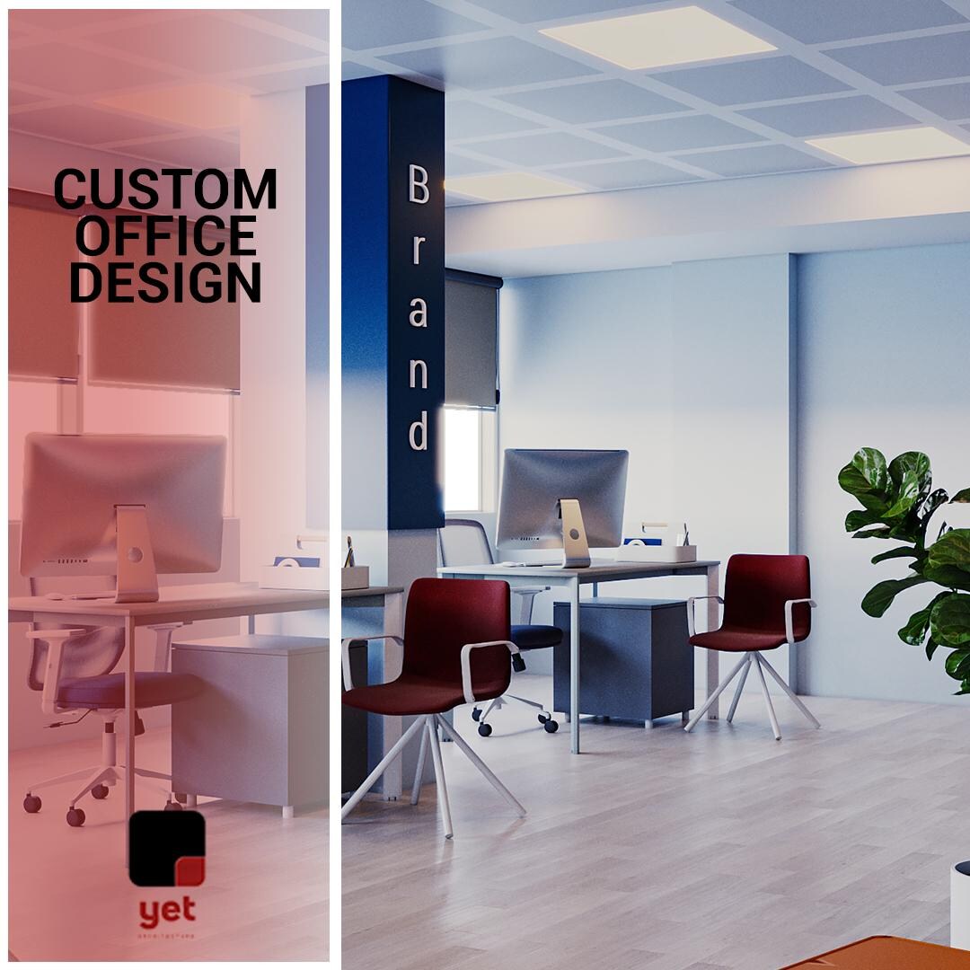 Office Design Service | 3D Rendering & Layout Customization | Digital ...