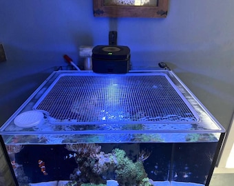 Aquatop Recife ECO 24 | 40 | 50  Mesh Solid Frame Polycarbonate Aquarium Lid