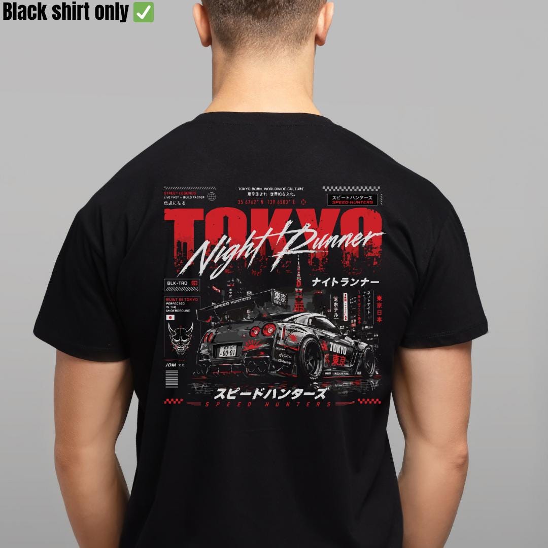 Tokyo Drift T Shirt - Etsy Australia