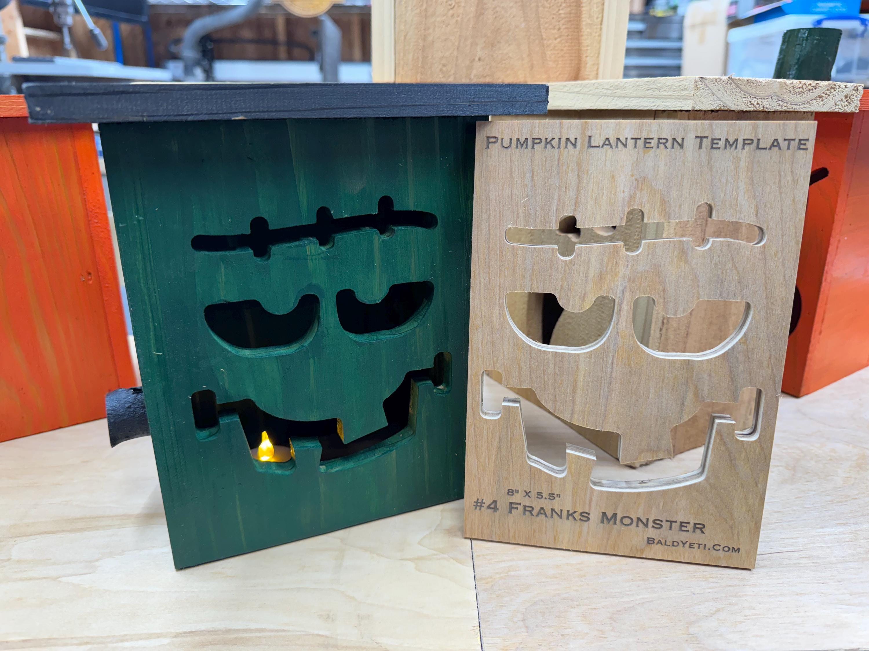Jack-O-Lantern Router Templates - Halloween