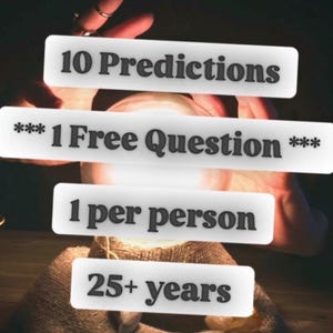 10 prédictions psychiques à lire SPÉCIALES Une par personne plus une question GRATUITE