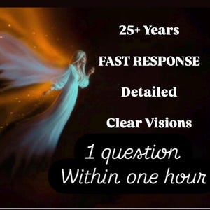 Intuitive psychische Lesung, Same Stunde psychische Lesung, Notfall lesen, Medium lesen, keine Tarot Karten, hellsichtige Liebe
