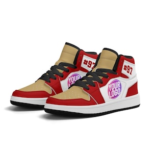 Custom San Francisco Inspired Shoes | Personalized Sneakers with Your Logo, Name & More | Unisex and Kids
