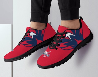 Washington Capitals Fan Unofficial Running Shoes, sneakers Black Sole Unisex