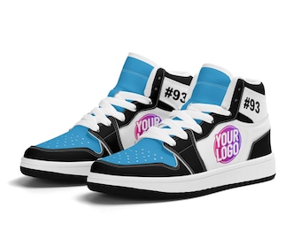 Custom Carolina Inspired Shoes | Personalized Sneakers with Logo, Name & Design | Unisex and Kids