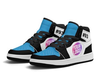 Custom Carolina Inspired Shoes | Personalized Sneakers with Logo, Name & Design | Unisex and Kids