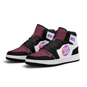 Aangepaste op Cleveland geïnspireerde schoenen | Gepersonaliseerde sneakers met logo en ontwerp | Uniseks en kinderen