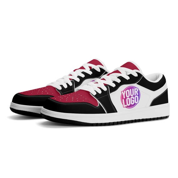 Custom Atlanta Inspired Sneakers Personalized Shoes With Logo