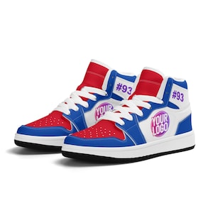 Custom Toronto-Inspired Sneakers | Personalized High-Top Shoes | Unisex & Kids