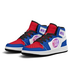 Custom Toronto-Inspired Sneakers | Personalized High-Top Shoes | Unisex & Kids