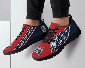 Washington Capitals Fan Unofficial Running Shoes, sneakers White Sole Unisex