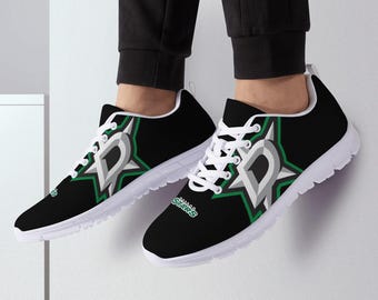 Dallas Stars Fan Nieoficjalne buty do biegania, trampki Czarna podeszwa Unisex
