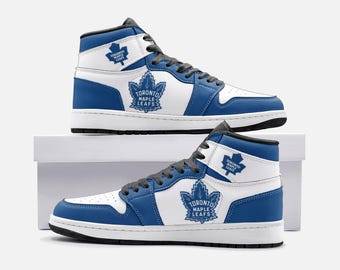 Toronto Maple Leafs Fan Inofficiella Höga Skor, Sneakers, Tränare Unisex
