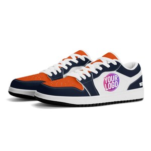 Benutzerdefinierte Chicago inspirierte Schuhe | Personalisierte Sneakers mit individuellem Logo & Design | Unisex und Kinder