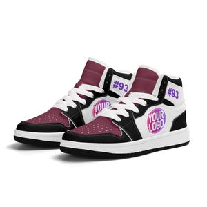 Aangepaste op Cleveland geïnspireerde schoenen | Gepersonaliseerde sneakers met logo en ontwerp | Uniseks en kinderen