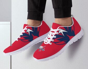 Washington Capitals Fan Unofficial Running Shoes, sneakers Black Sole Unisex