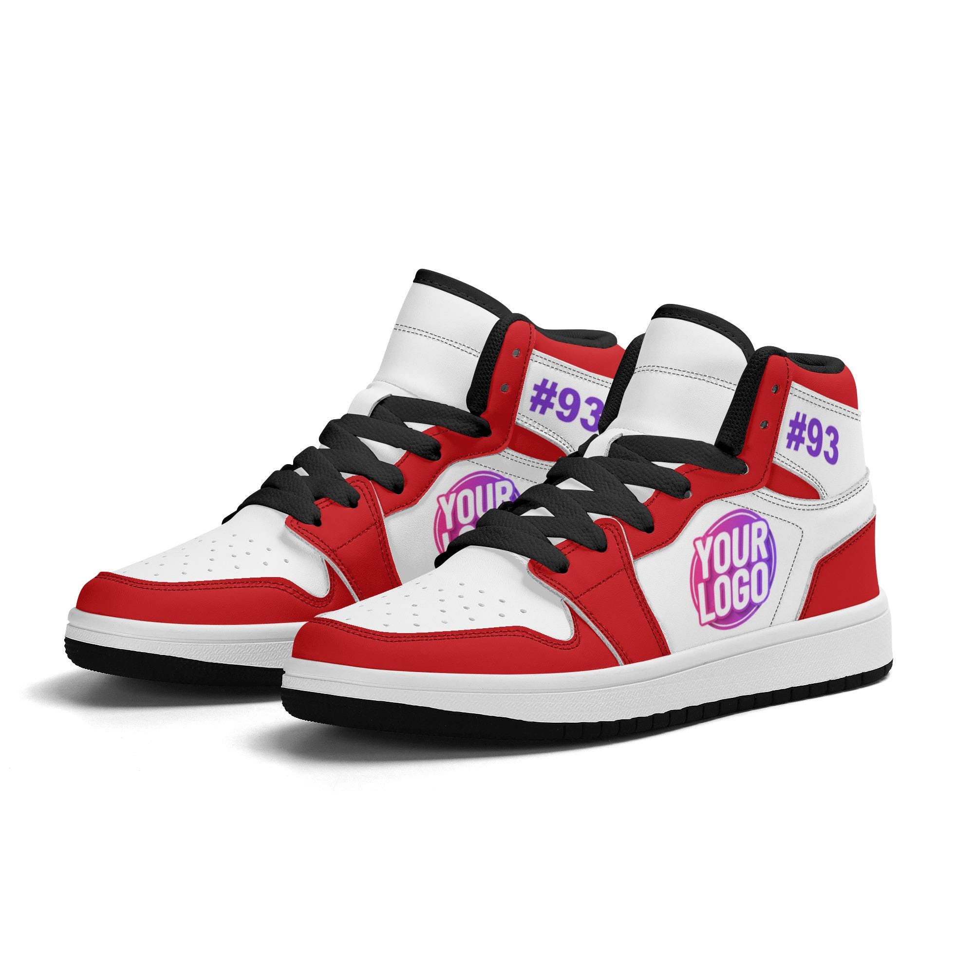 シカゴ風のカスタムシューズ | ロゴ名とデザイン入りのパーソナライズ