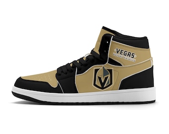 Vegas Golden Knights Fan Unofficial High-top Shoes, sneakers, trainers Unisex