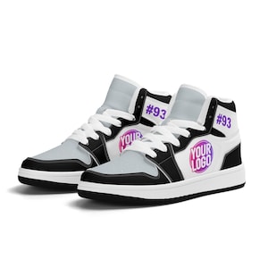 Custom Chicago Inspired Sneakers | Personalized High-Top Shoes with Unique Design | Unisex & Kids Sizes