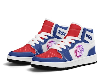 Custom Buffalo Inspired Shoes | Personalized Sneakers with Logo, Name & Design | Unisex and Kids