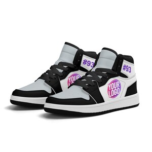 Custom Chicago Inspired Sneakers | Personalized High-Top Shoes with Unique Design | Unisex & Kids Sizes