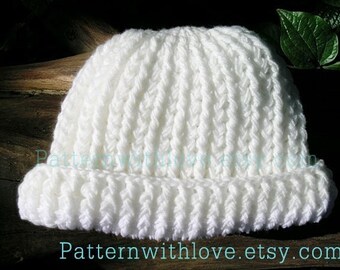 Cozy pdf Crochet hat pattern, Hat Pattern, Winter hat, Woman hat, Beanie Pattern, PDF Pattern design by PatternWithLove on Etsy