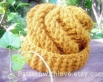 Patrón de Gorro de Ganchillo Onda, Patrón de Gorro en Espiral, Gorro de Ganchillo, Tutorial de Gorro de Ganchillo, Patrón de Gorro, Gorro de Invierno Patrón PDF por PatternWithLove