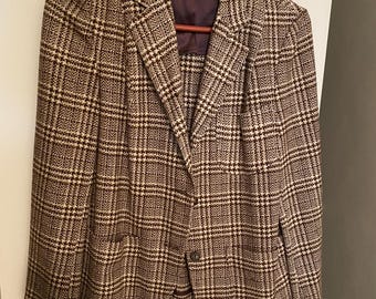 Blazer vintage de pata de gallo Pendleton 100 % lana virgen