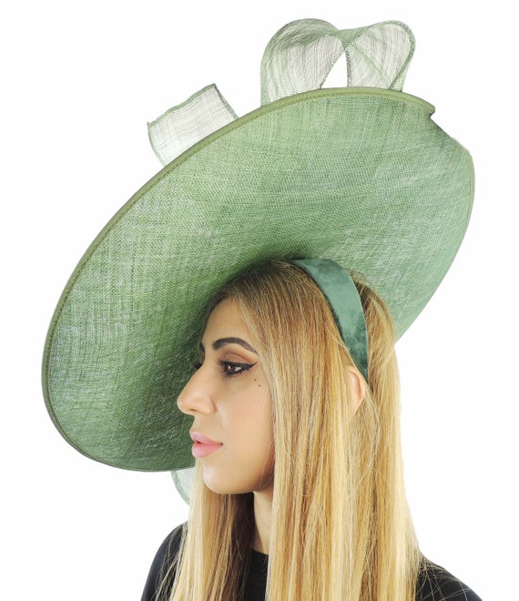 Green Chantal Fascinator Hatinator Hat 