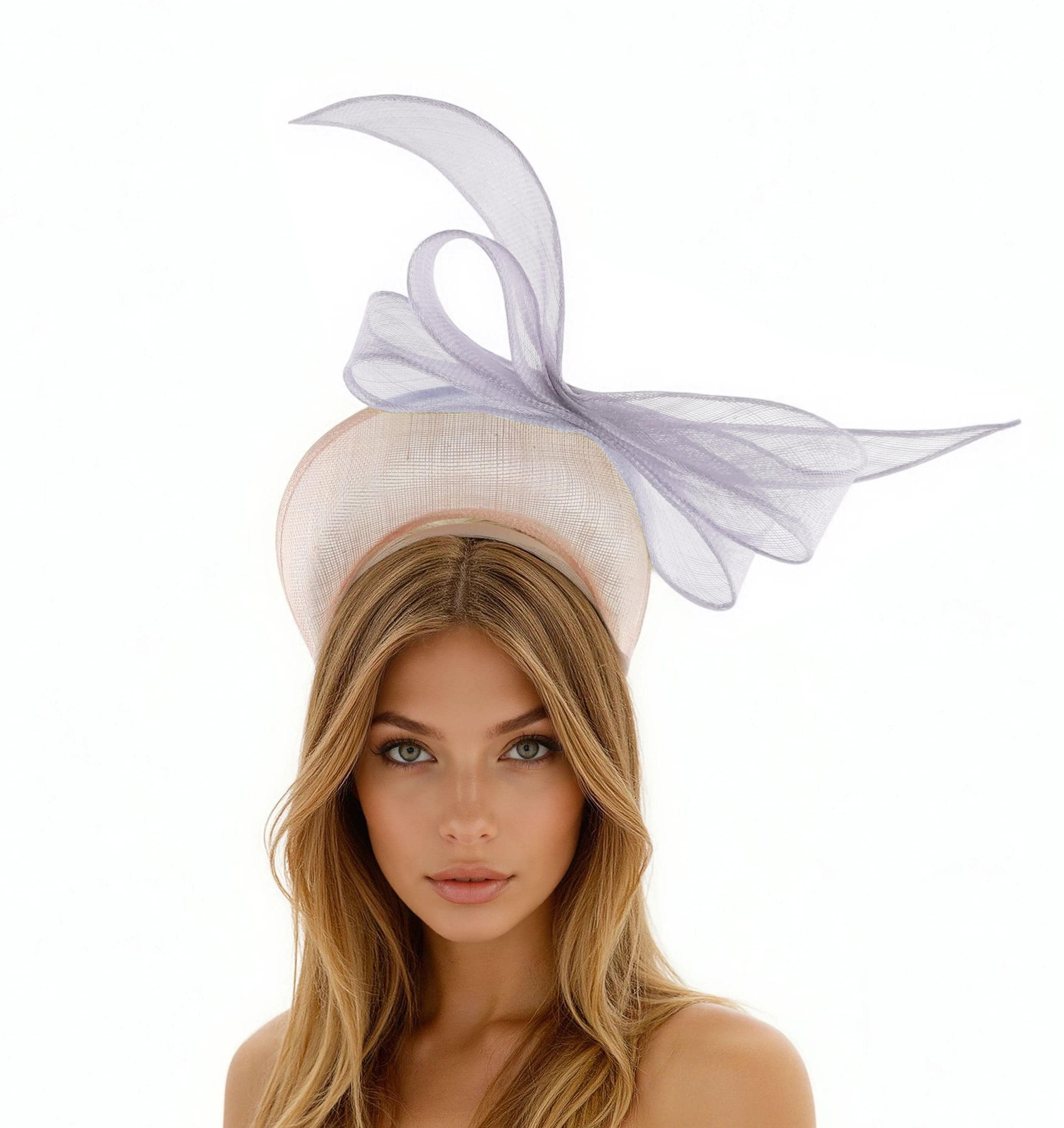 Sage Green Kentucky Derby Fascinator Hat, Green Headband Halo Crown ...