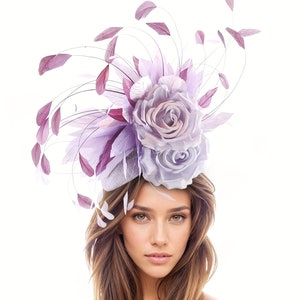 Pillbox Hat Lavender - Etsy display picture 1