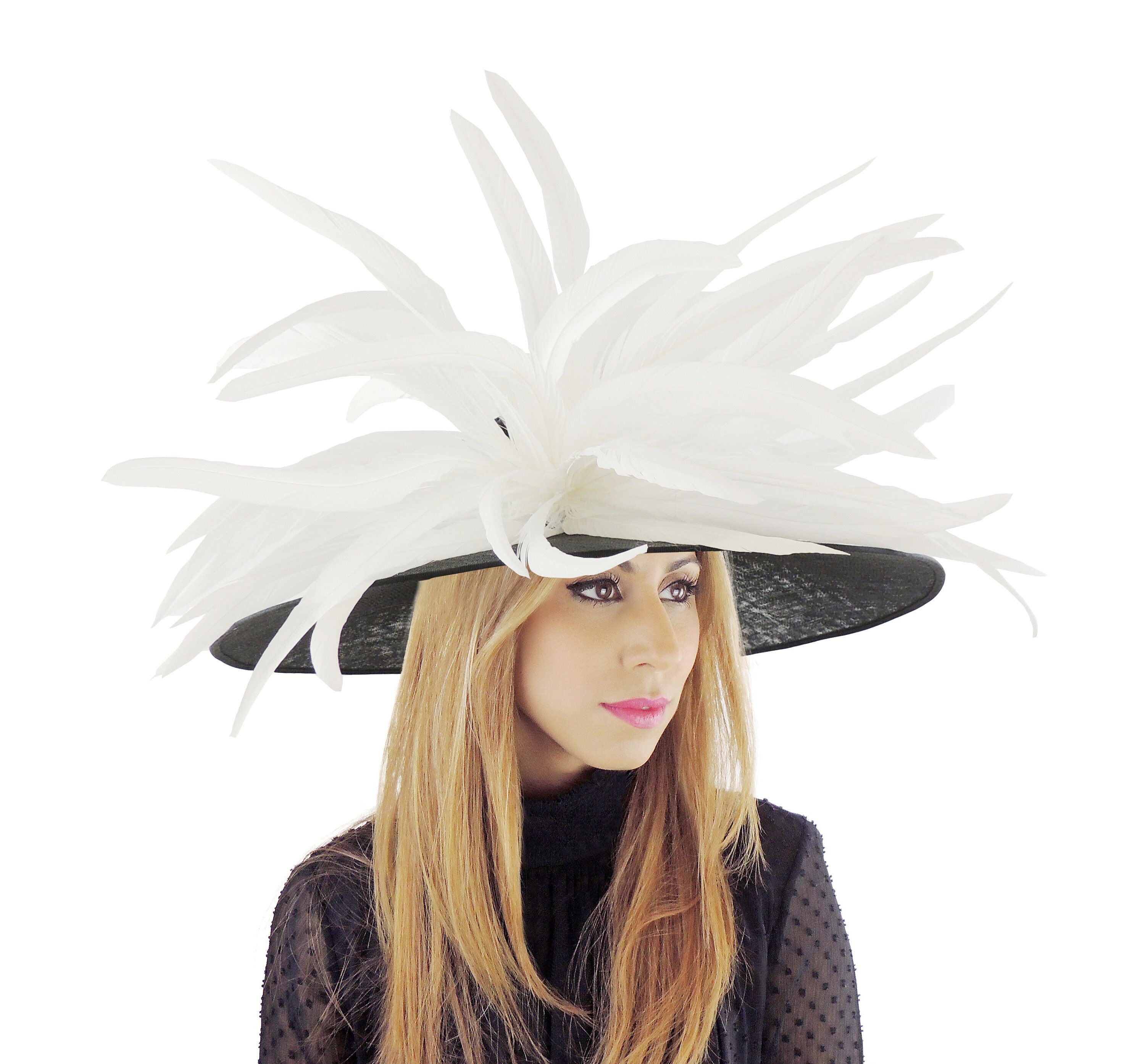 white kentucky derby hat