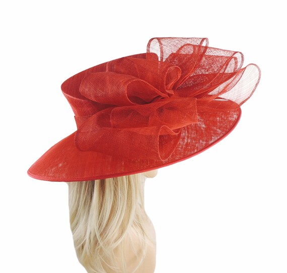 Ladies red clearance occasion hats