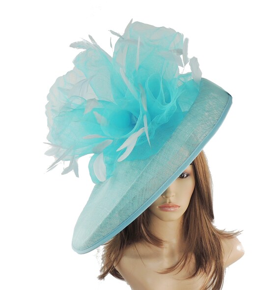Mundhoo Turquoise Fascinator Hatinator 