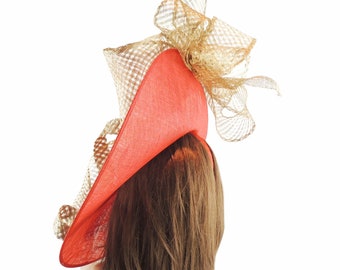 Large Bow Thea Fascinator Hatinator Hat 
