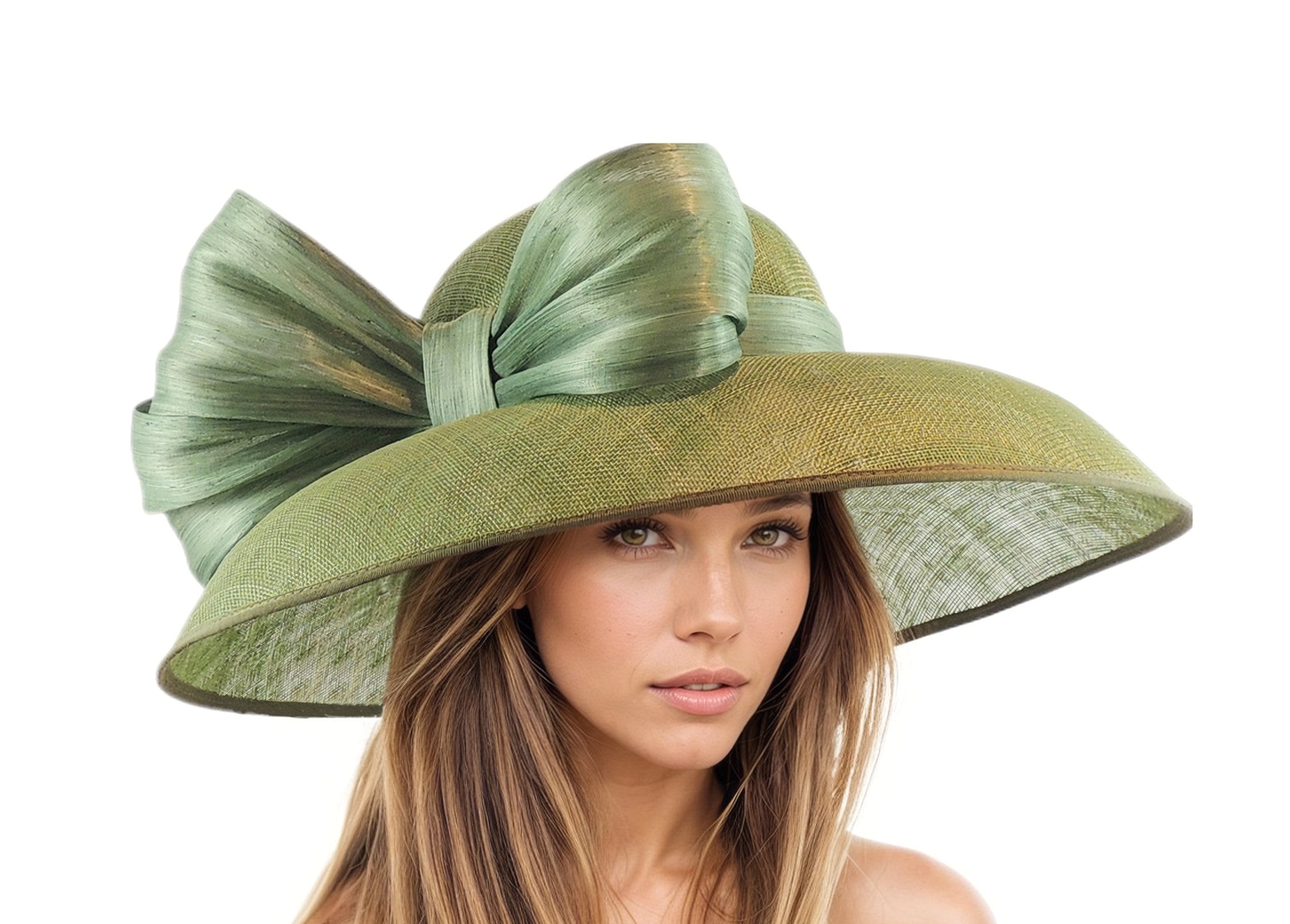 Green Church Hat