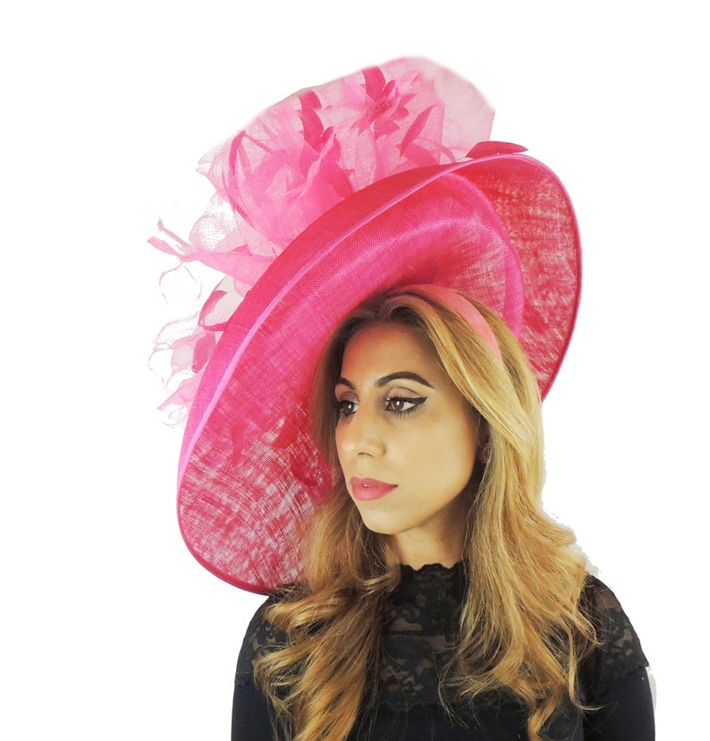 Weddings on a Headband SALE Fuchsia 