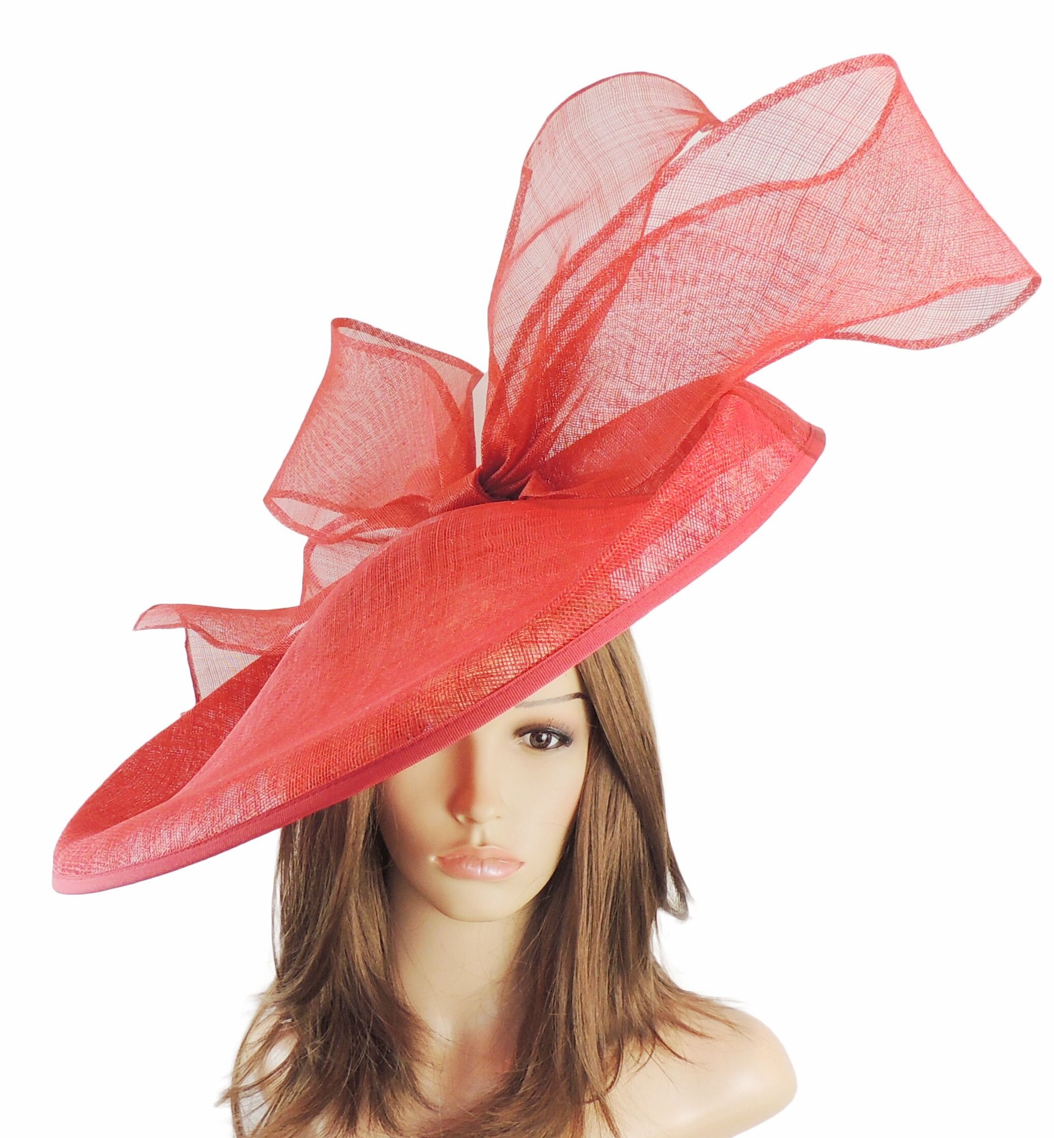 Red Barn Owl Fascinator Hatinator Hat 