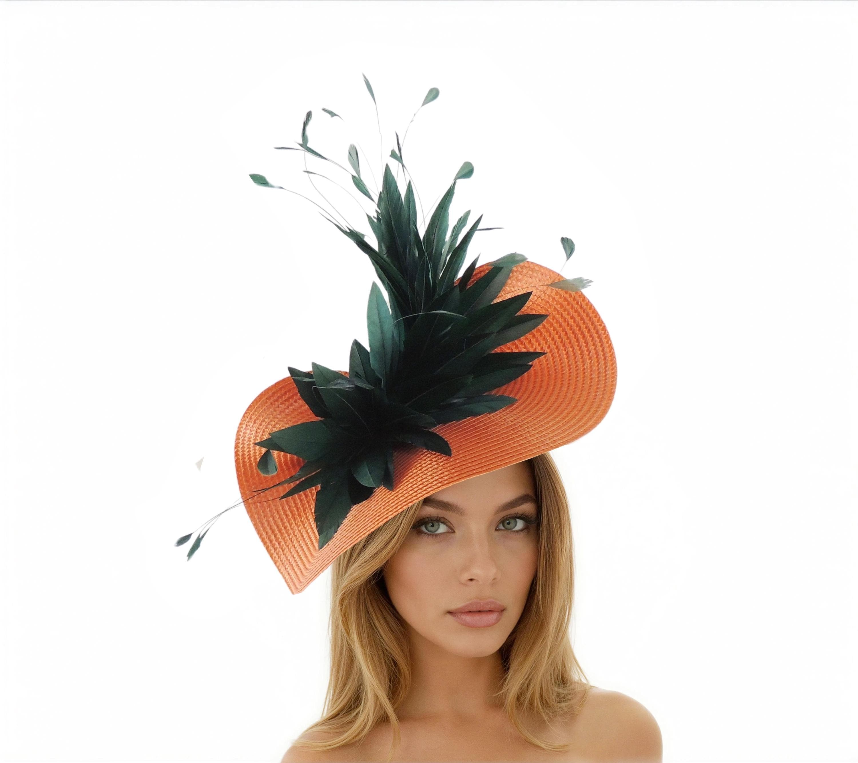 Women\'s Disc Fascinator Derby Tea Party Church Hat Headband Pillbox 7b44feb0-14fd-416d-aee1-  main image 2