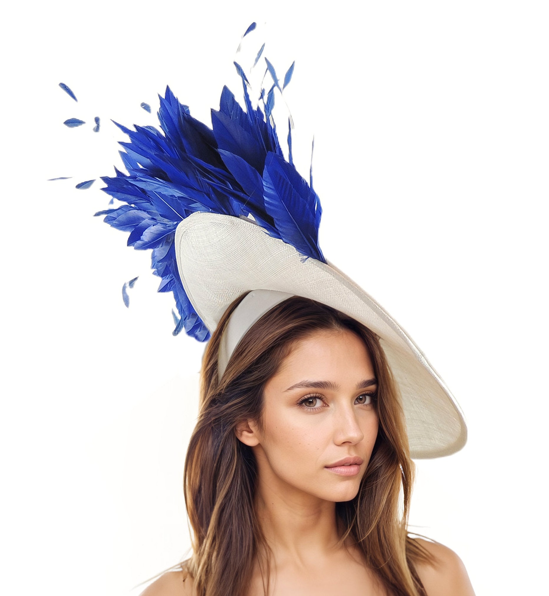 Fascinator Hut Für Damen - Teeparty & Hochzeiten Mit Federn