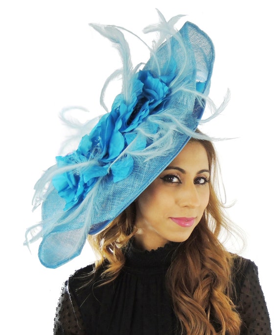 Dark Turquoise Fascinator Hat for 