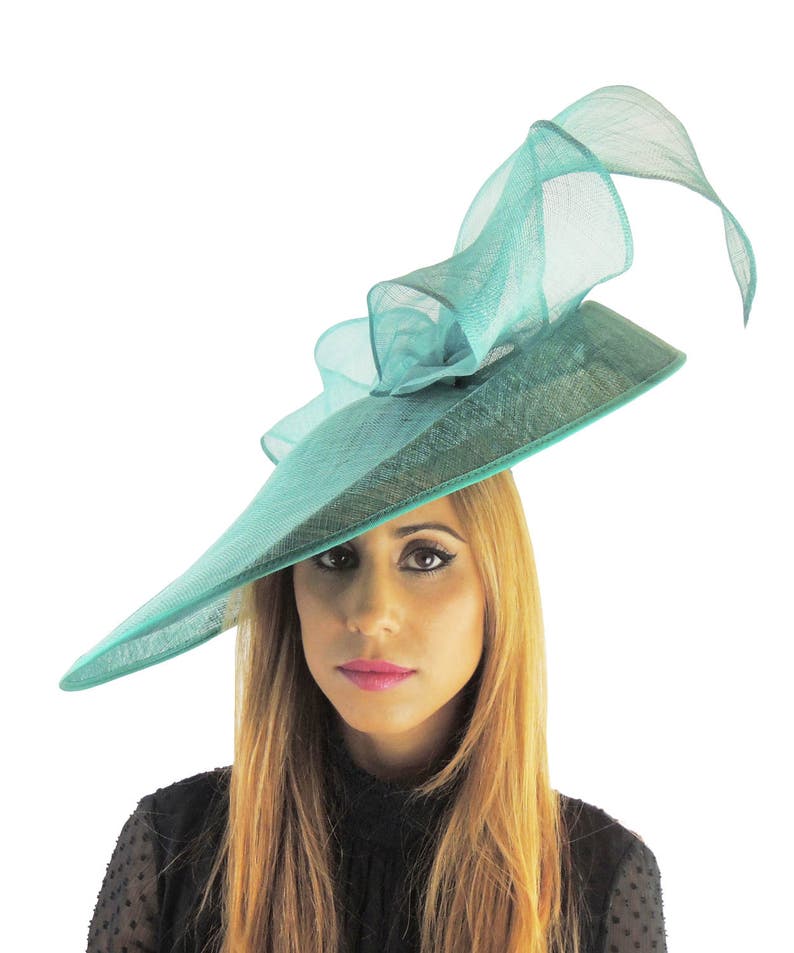 Tealy Jade Green Barn Owl Fascinator Hatinator Hat for Etsy