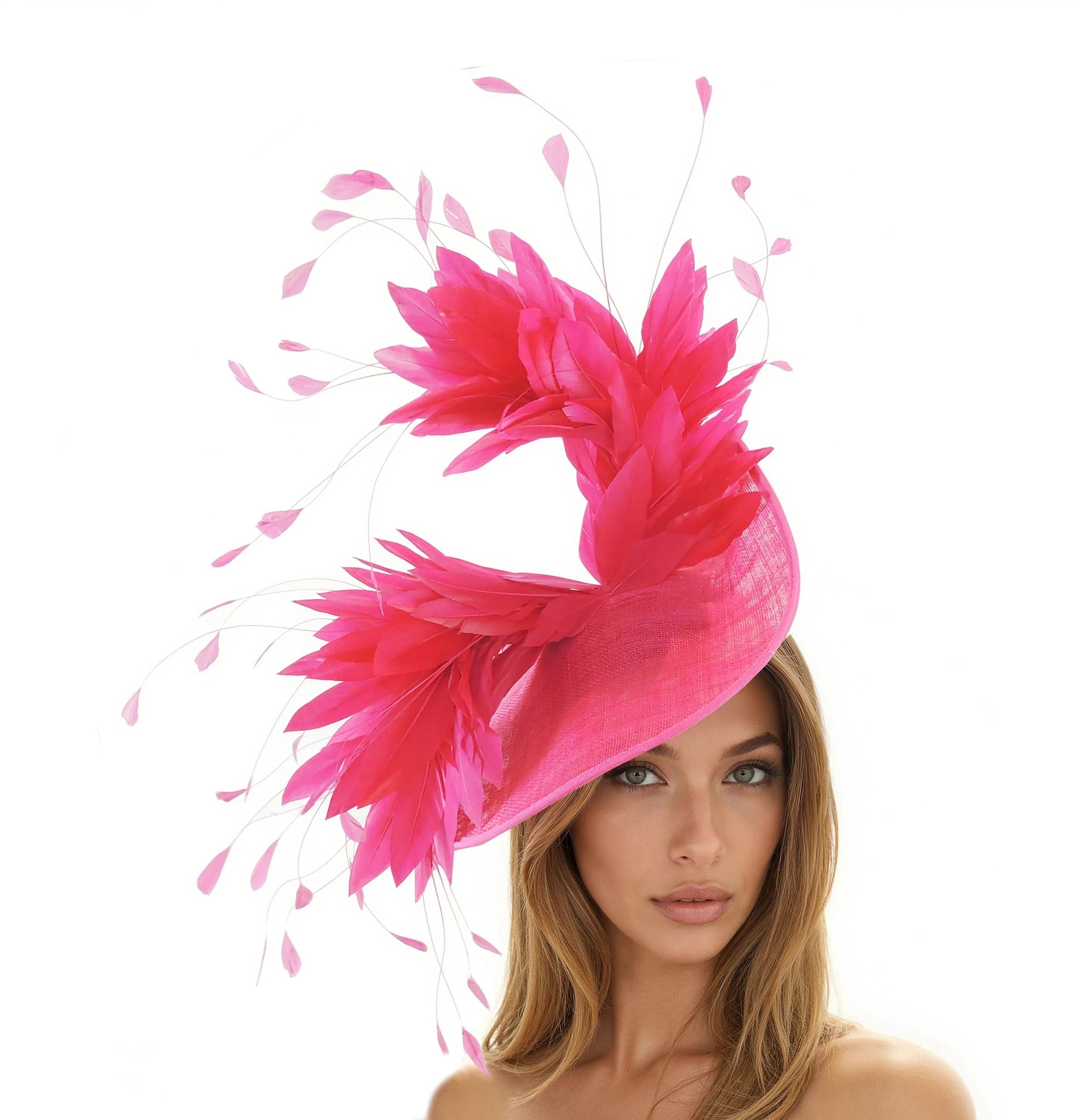 Metallic Gold Statement Fascinator Royal Ascot Kentucky Derby Races ...