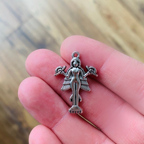 Lilith Goddess Feminist Icon Charm Pendant Tarot Wicca Witchcraft